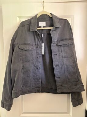 NWT Jason Wu Jean Trucker Jacket in washed gray